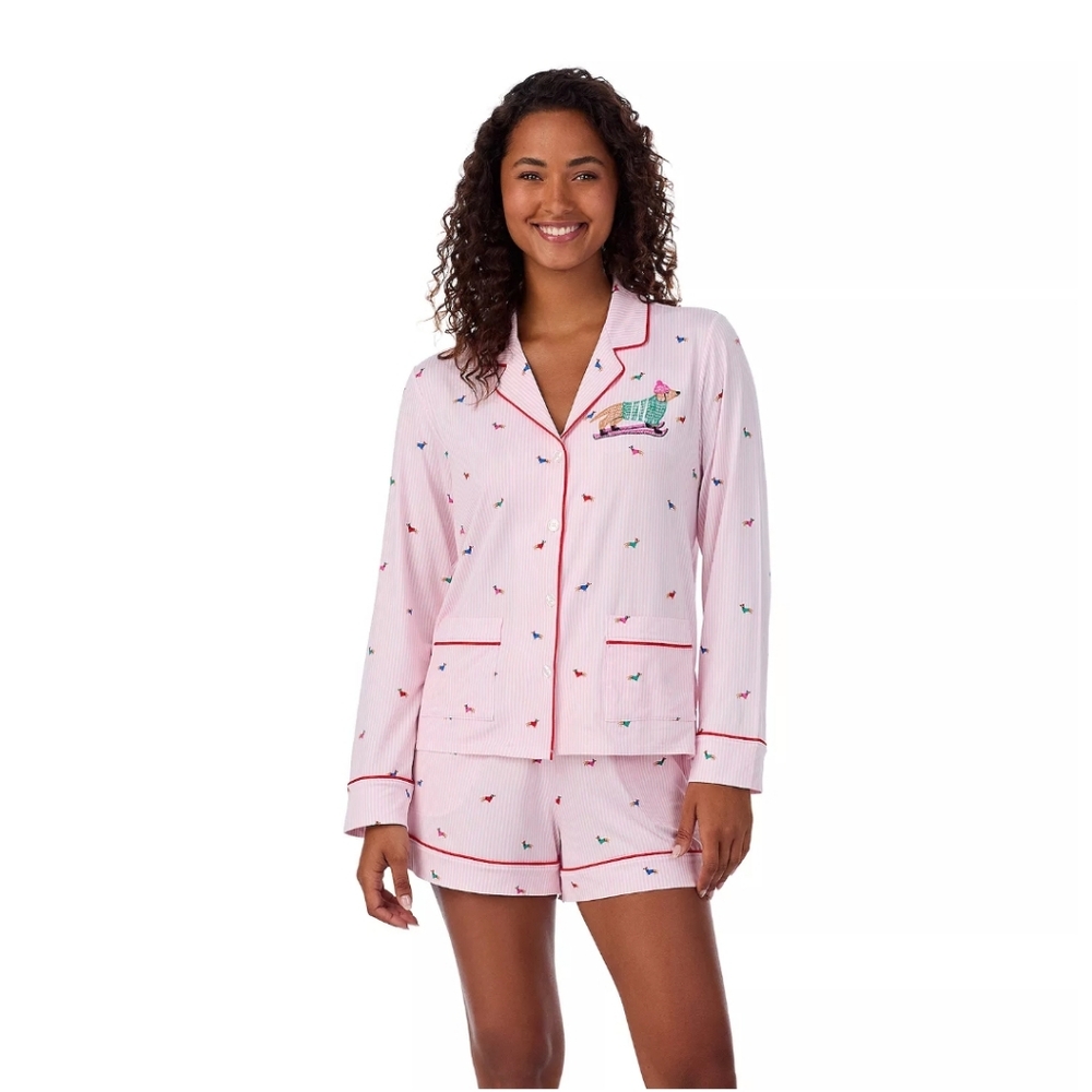 Dachshund Print Pajama Set